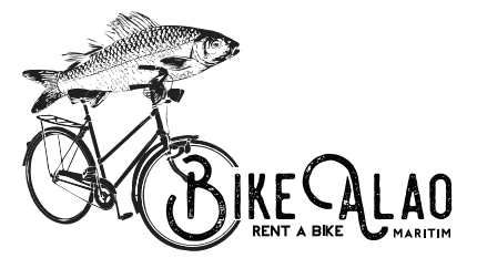 The Bikealao bike rental logo