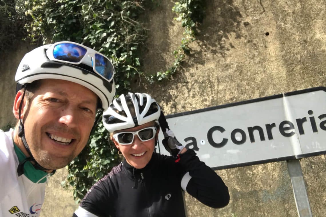 Cycling in La Conreria